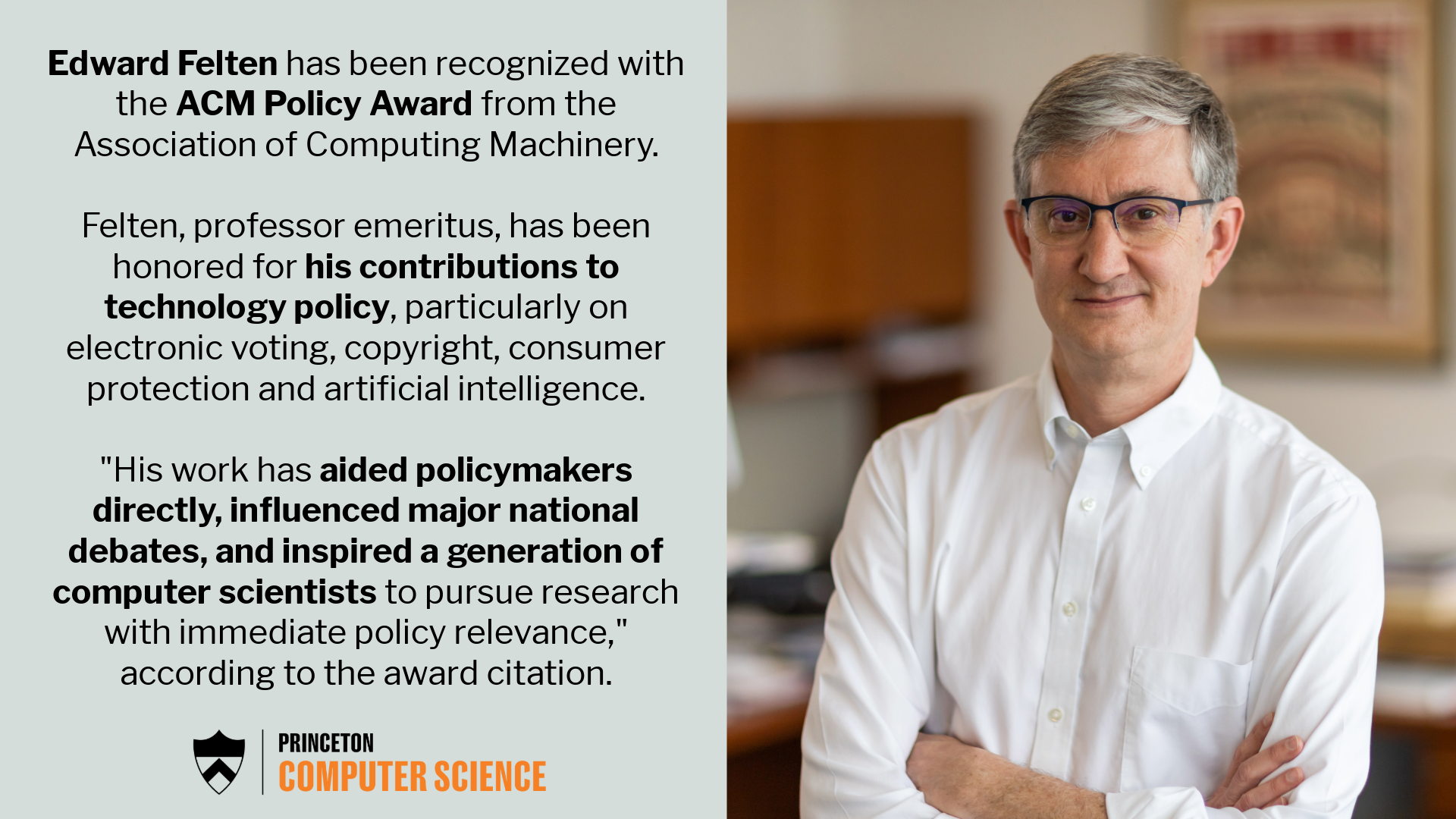 
<span>Felten ACM Policy Award</span>
